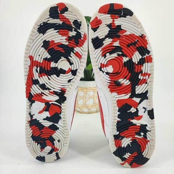 Nike Men's Court Vision Low White Leather Sneakers DM7588-100 Size 10.5 - Picture 8 of 8